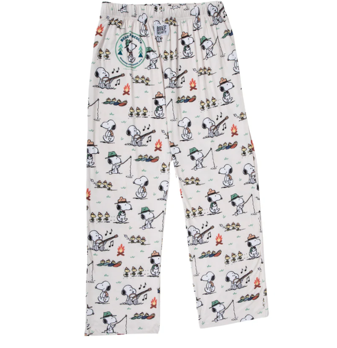 Snoopy Camping Badge Lounge Pants