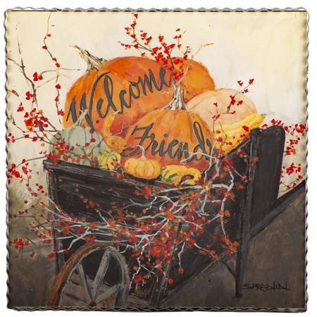 Gallery Welcome Wheelbarrow Picture