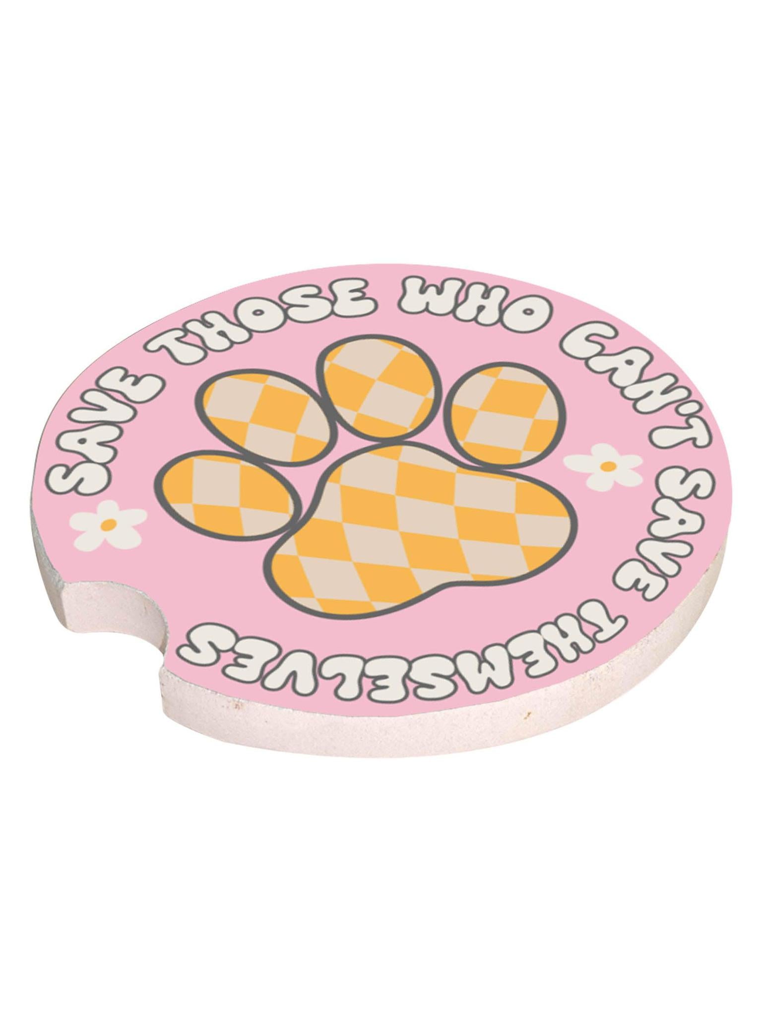 Simply Southern Paw Car Coaster