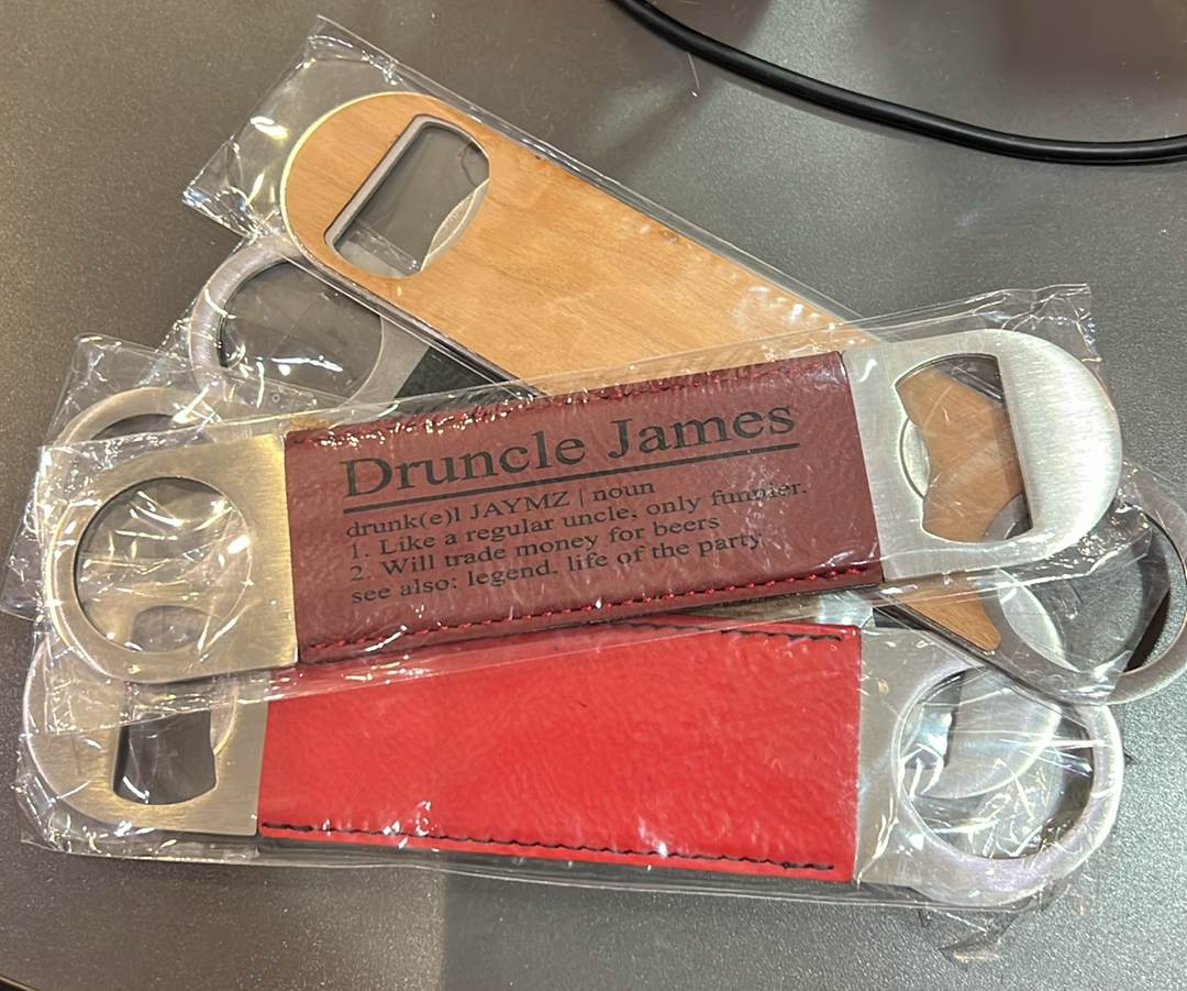 Leather Bottle Opener
