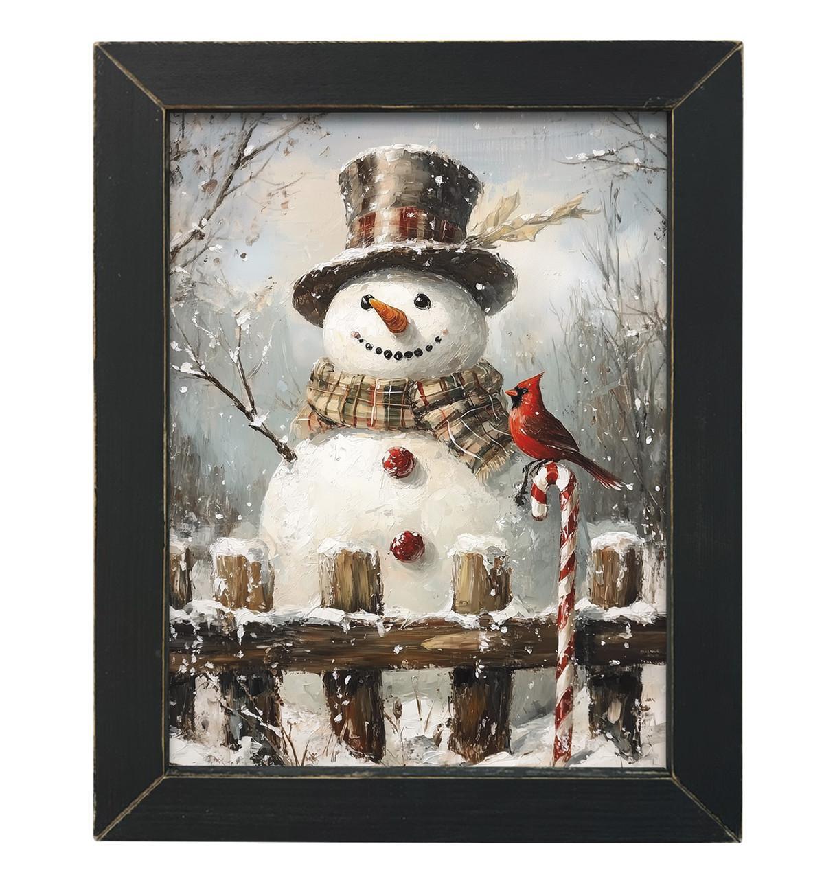 Festive Snowman Picture