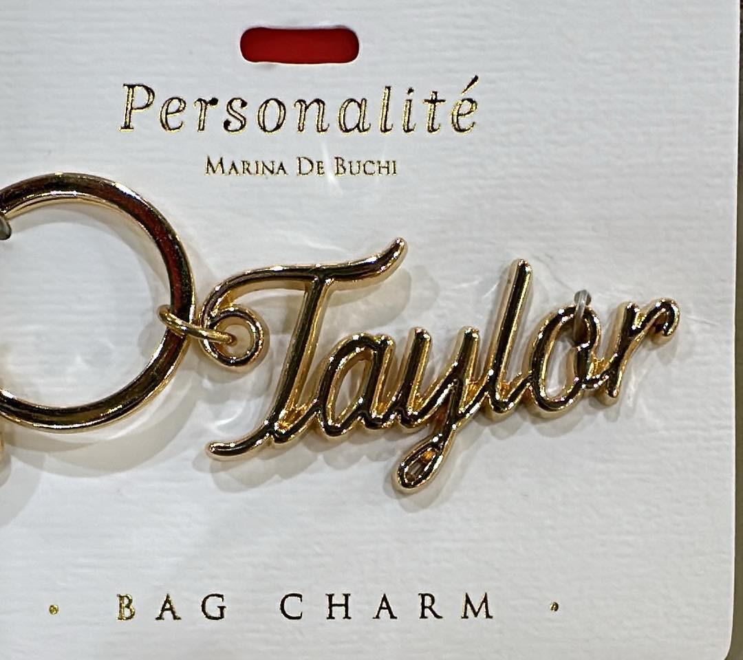 Taylor Bag Charm Keyring