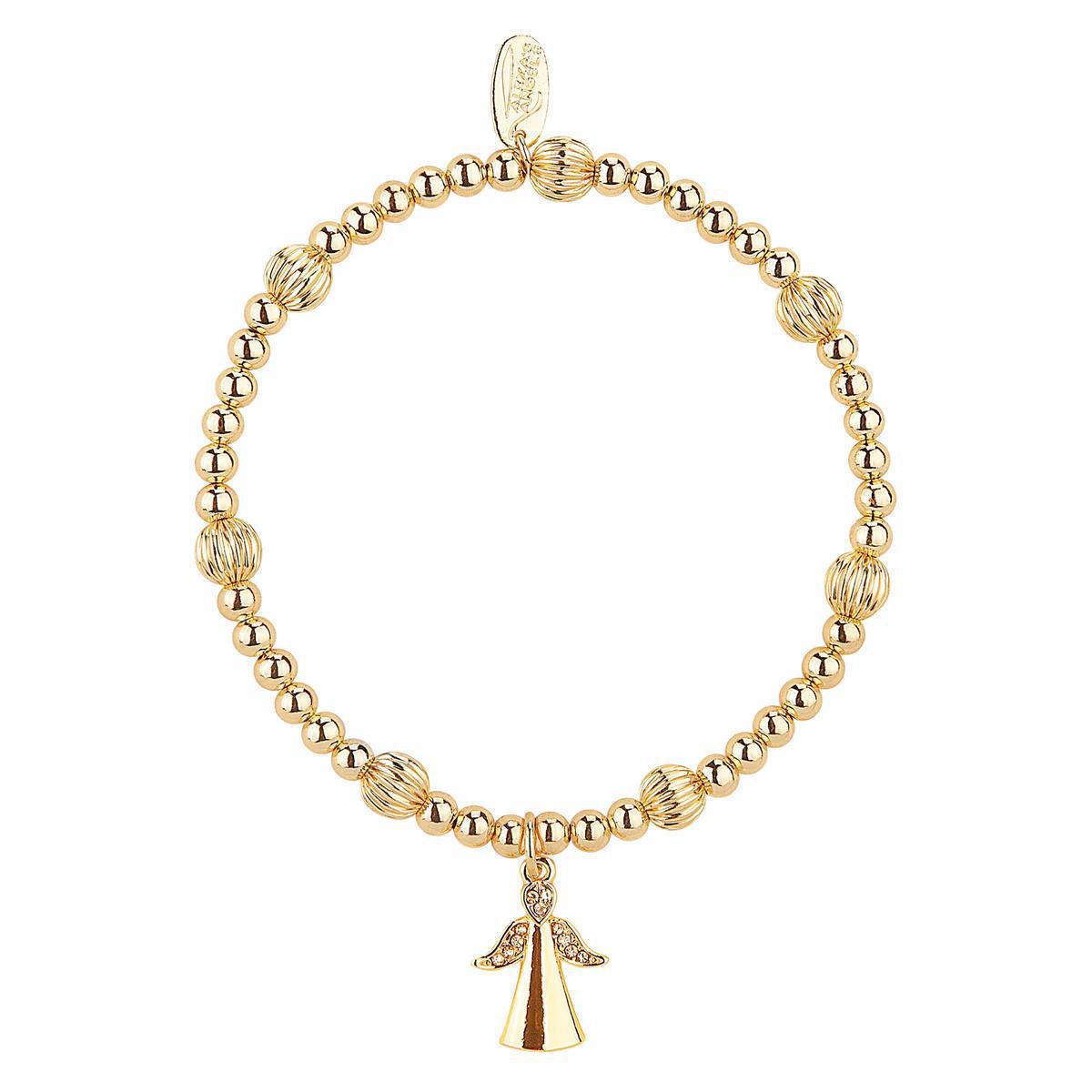 Alexa's Angels Gold Guardian Angel Bracelet