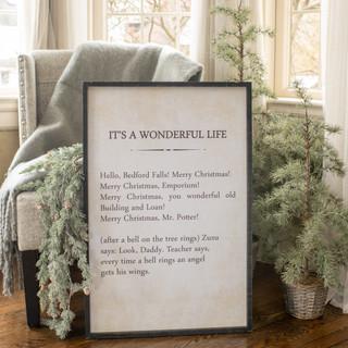 A Wonderful Life Sign