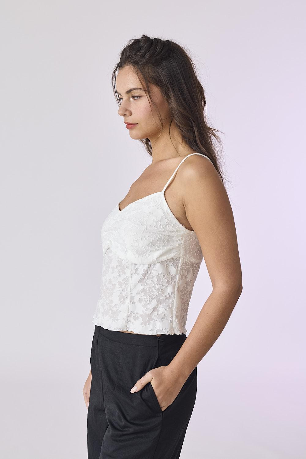 Tori Ruched Cami Top
