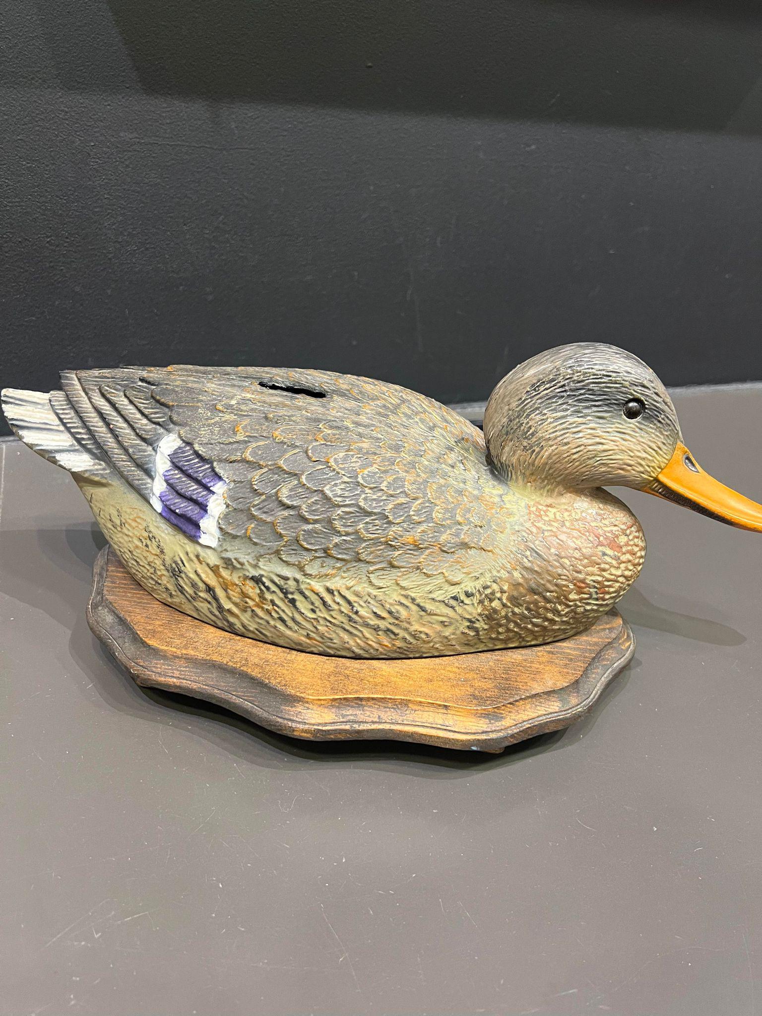 Decoy Duck Bank