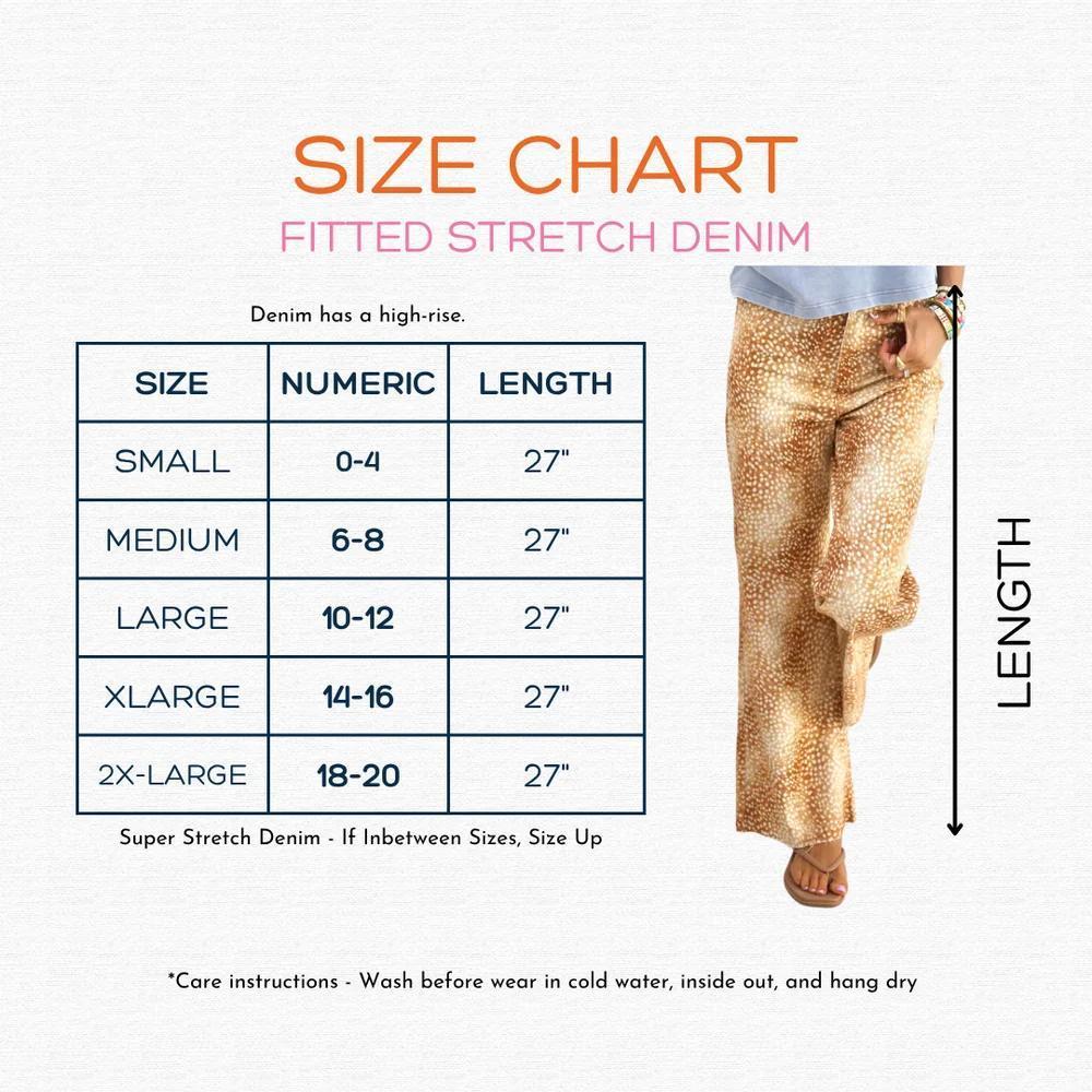 Fawn Print Denim