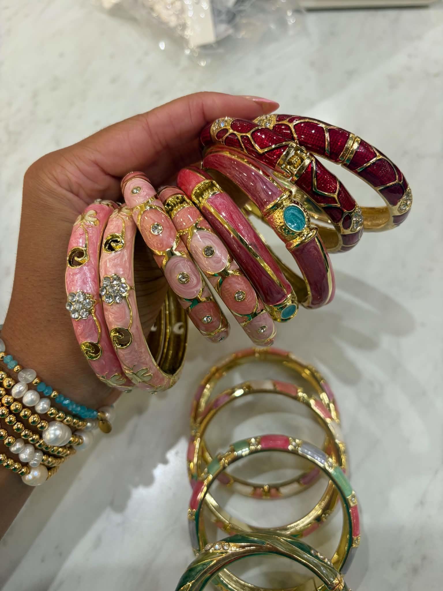 Floral Youth & Adult Bangle