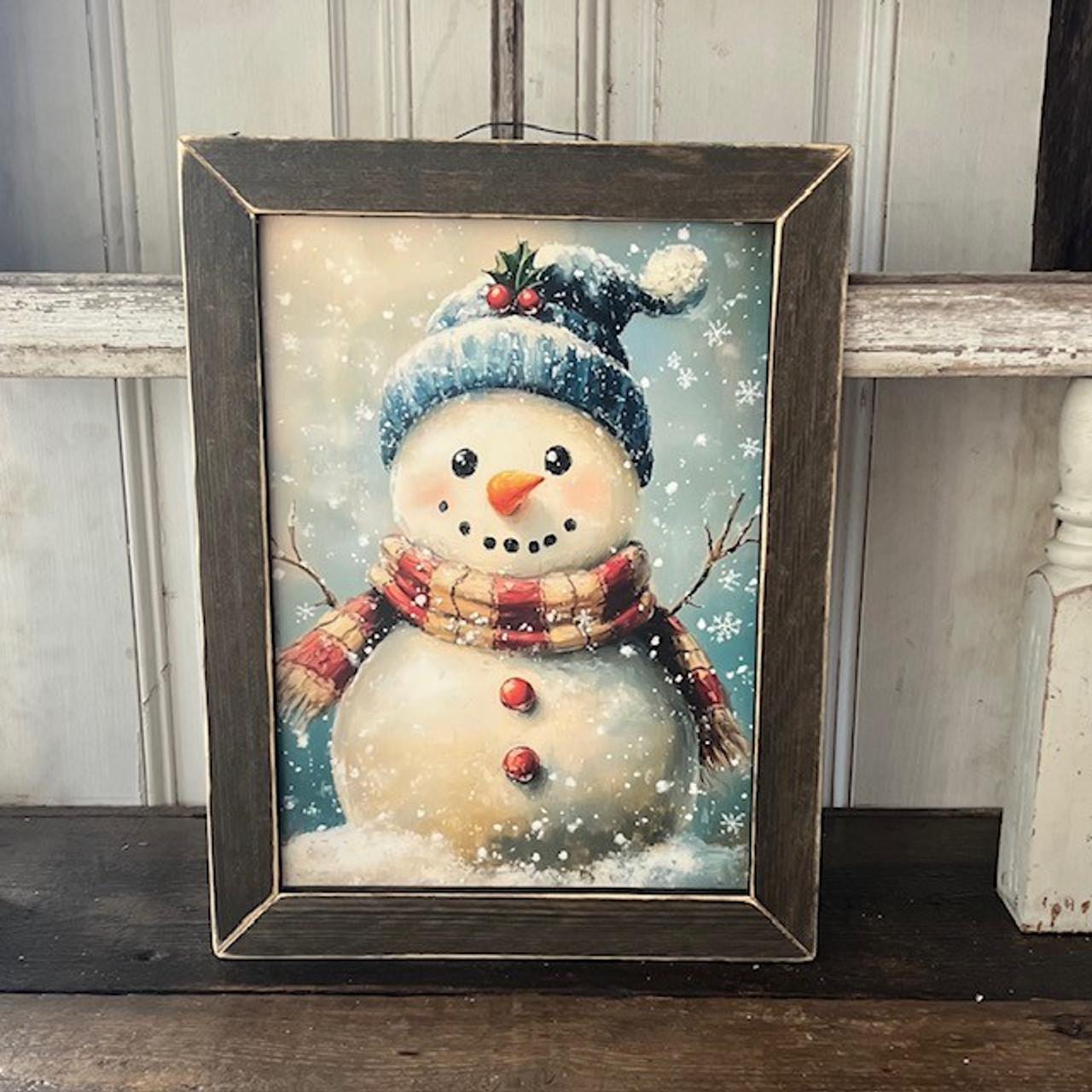 Cozy Snowman Picture