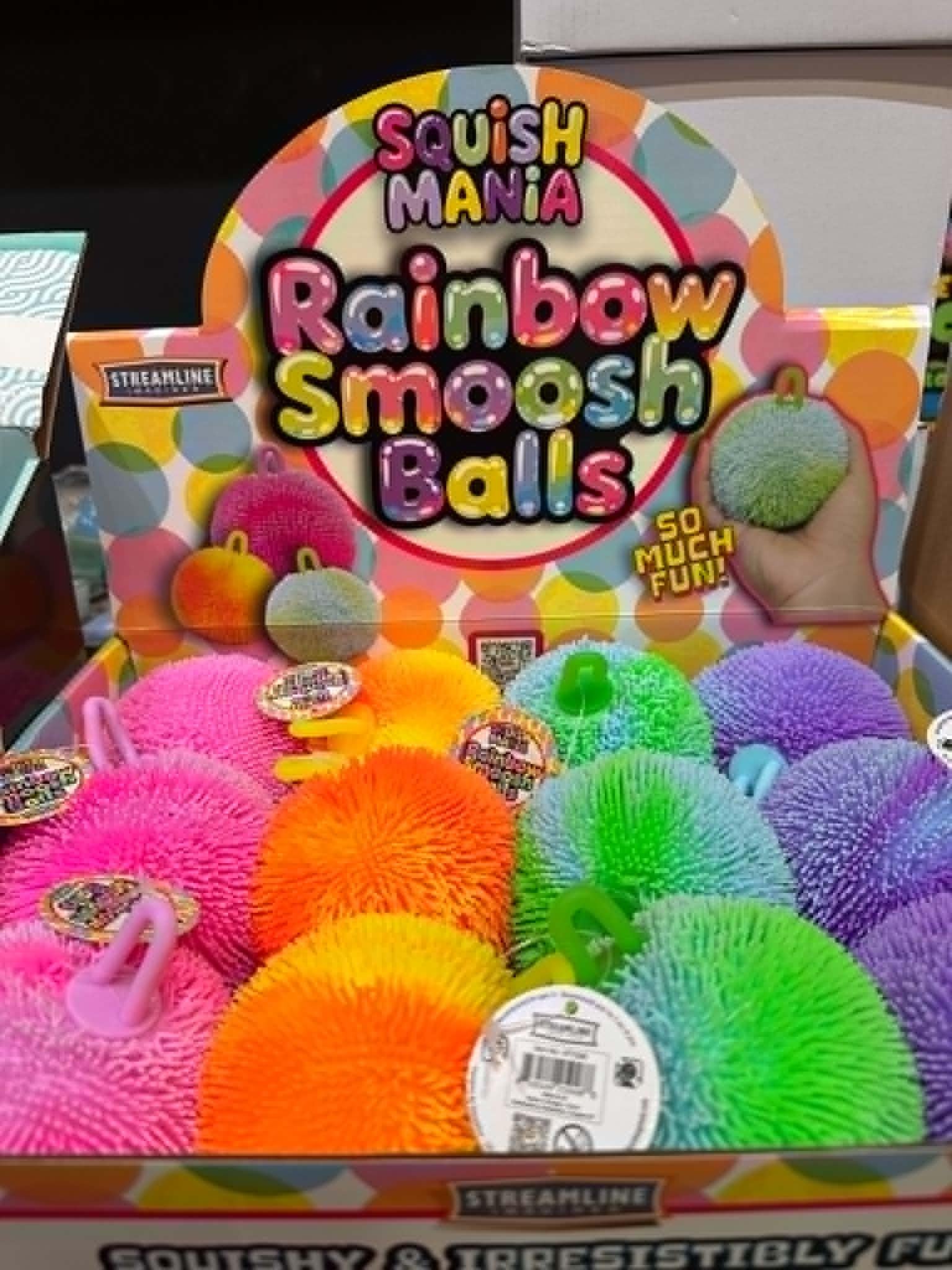 Rainbow Smoosh Balls