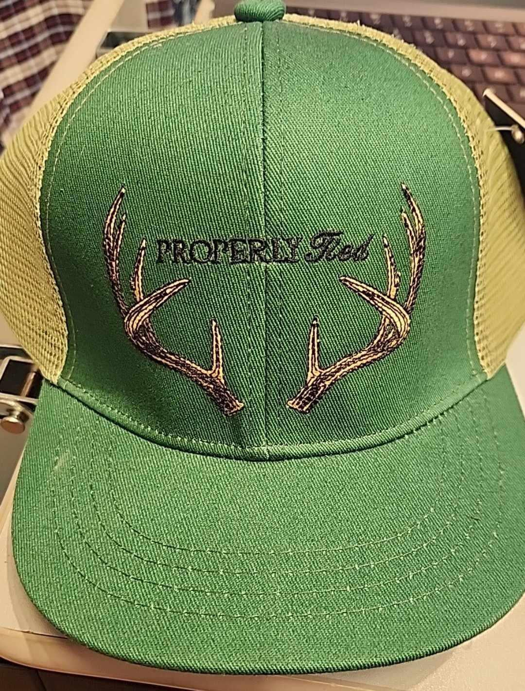 Properly Tied Antlers Hat
