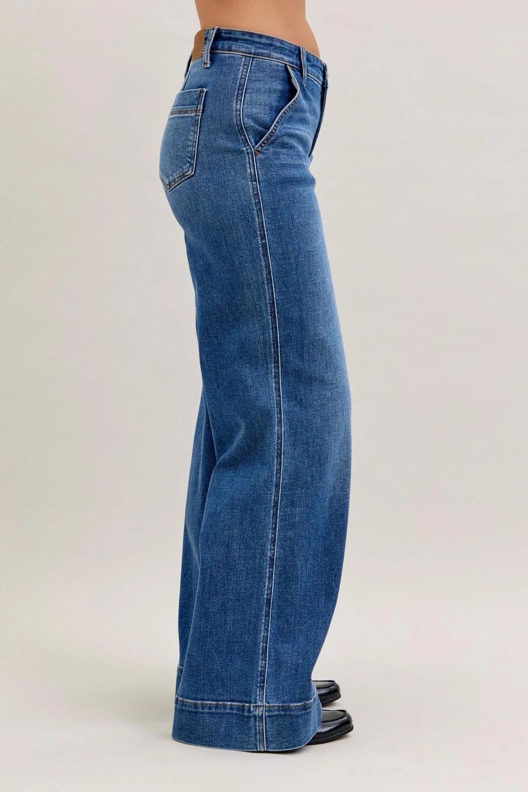 Judy Blue MR Trouser Retro Wide