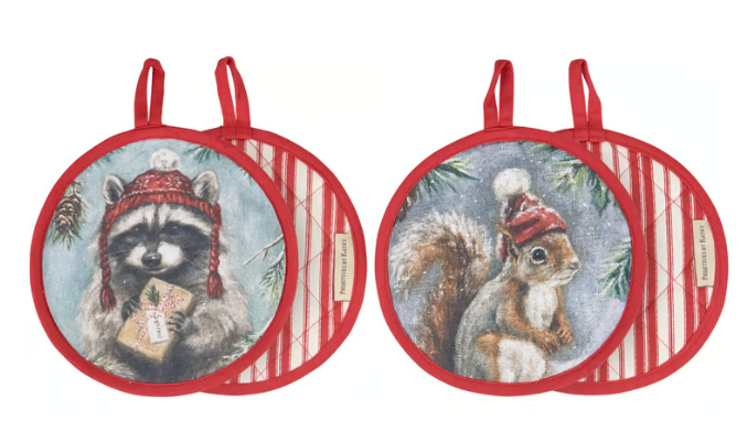 Hot Pad Set-Winter Animals