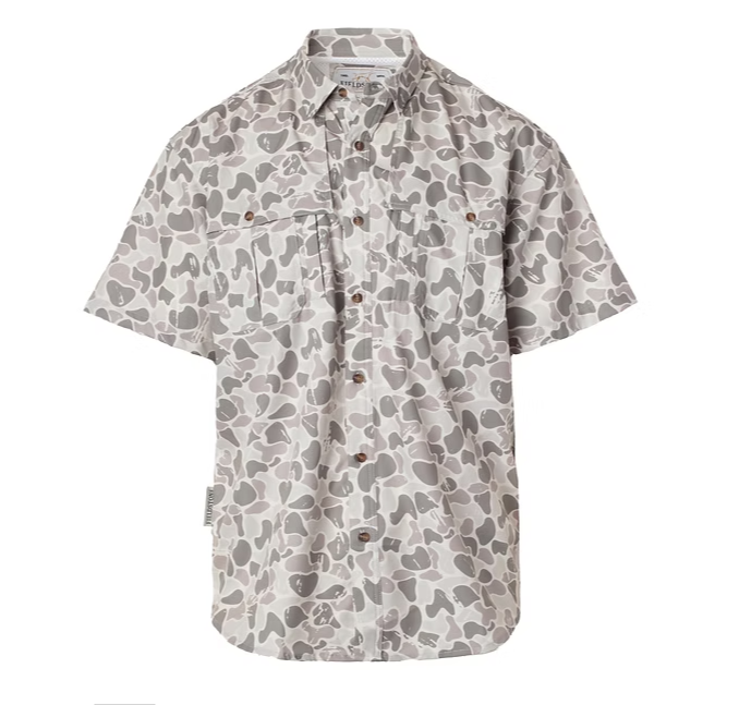Marsh Camo Button Down