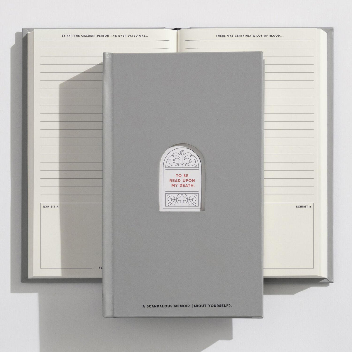 Read Upon My Death Journal