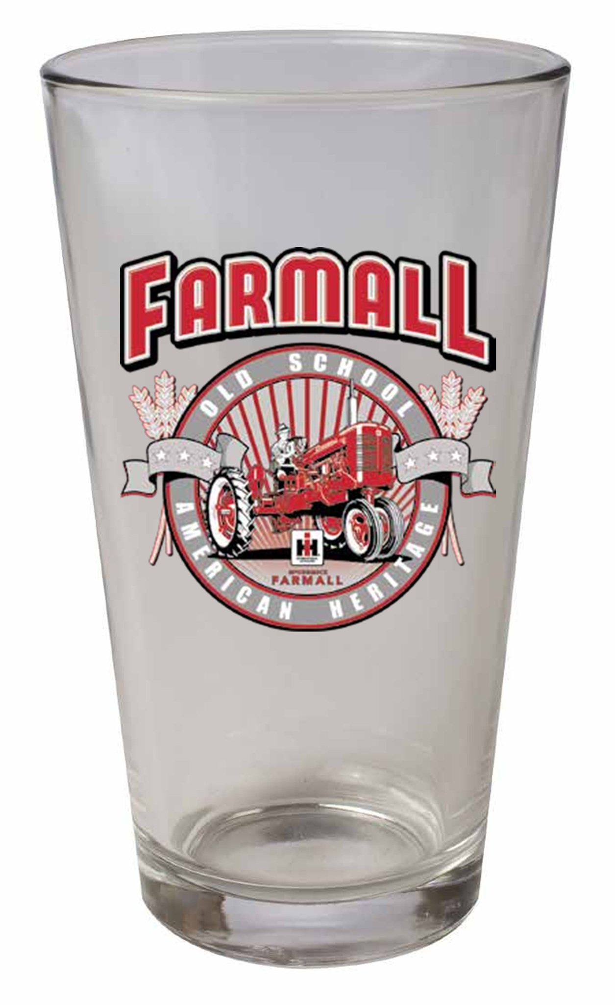 Case/IH Farmall Old School Mixing Glass