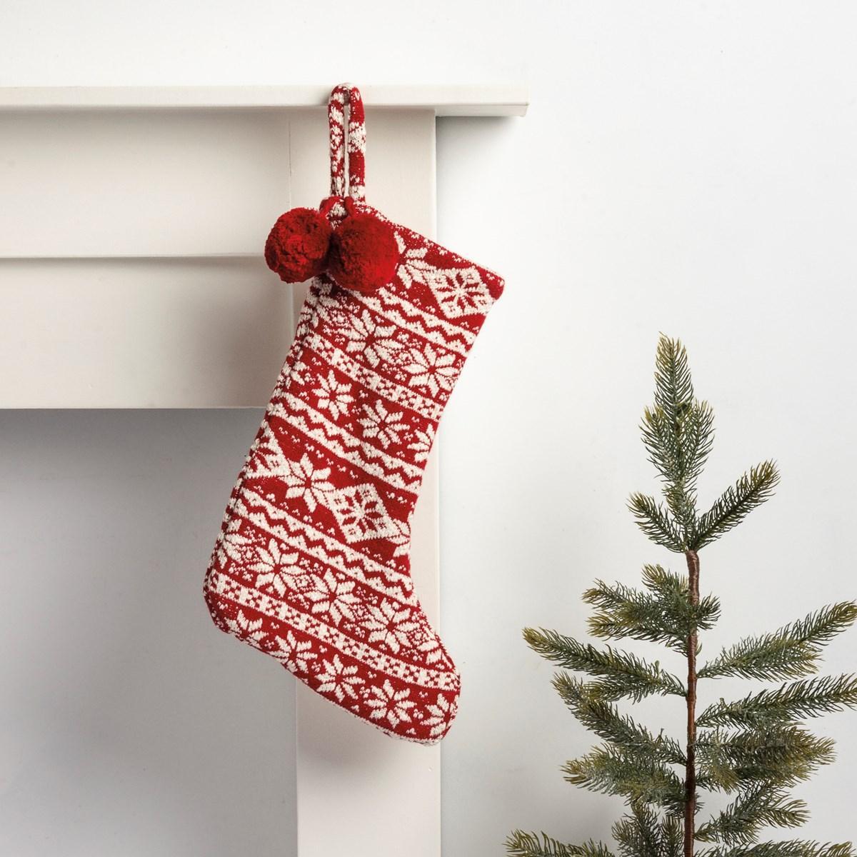 Nordic Knit Stocking