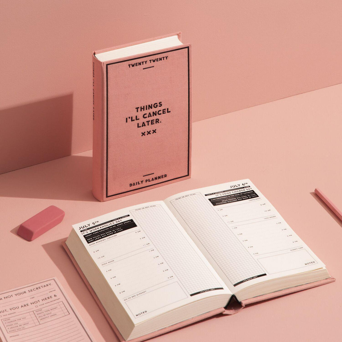 Things I'll Cancel Later 2020 Daily Planner