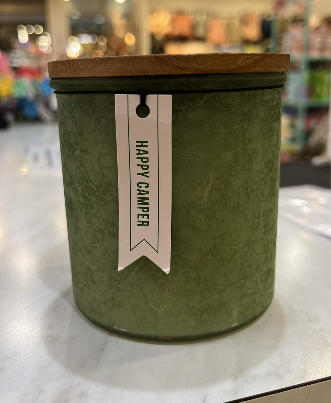 Eleven Point Happy Camper Candle