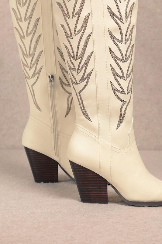 Celina Ivory Boots