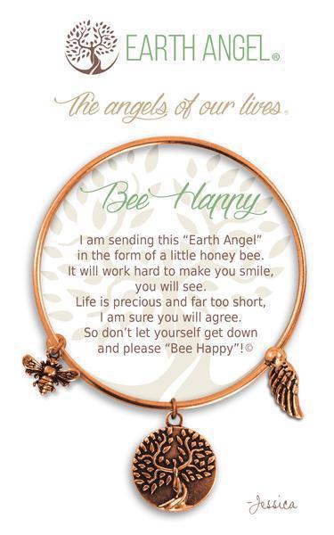 Bee Happy Earth Angel Bracelet