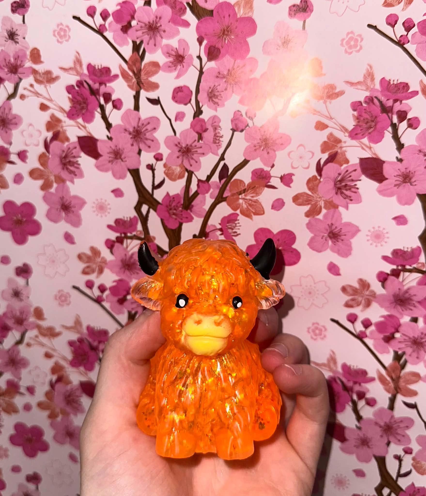 Highland Cow Sugar Squishy