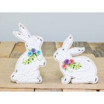 Floral Collar Bunny