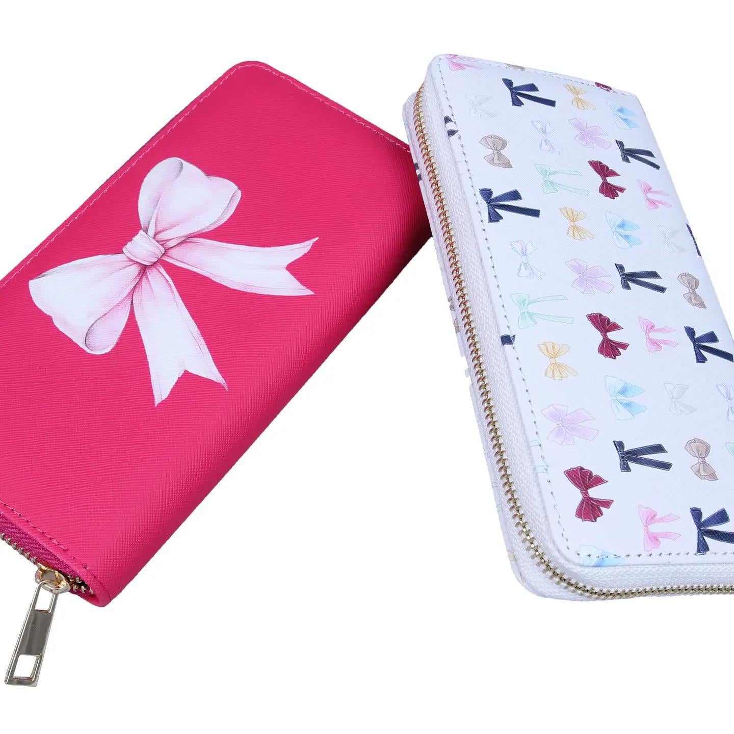 Bow Pattern Wallets