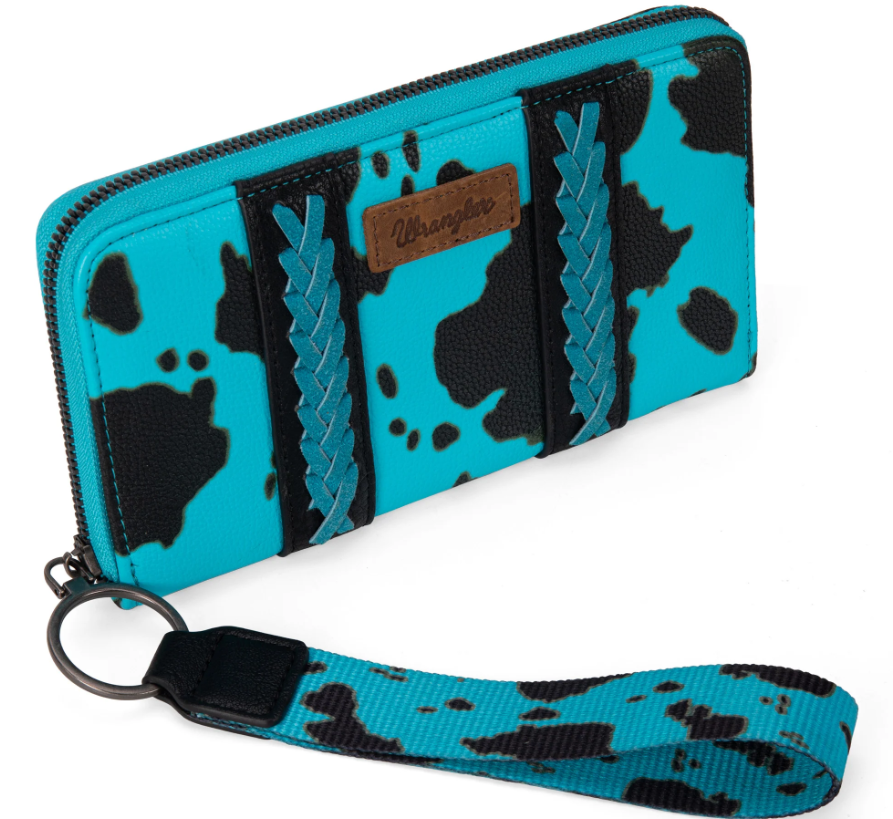 Wrangler Cow Print Wallet