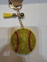 Sports Bling Keychain