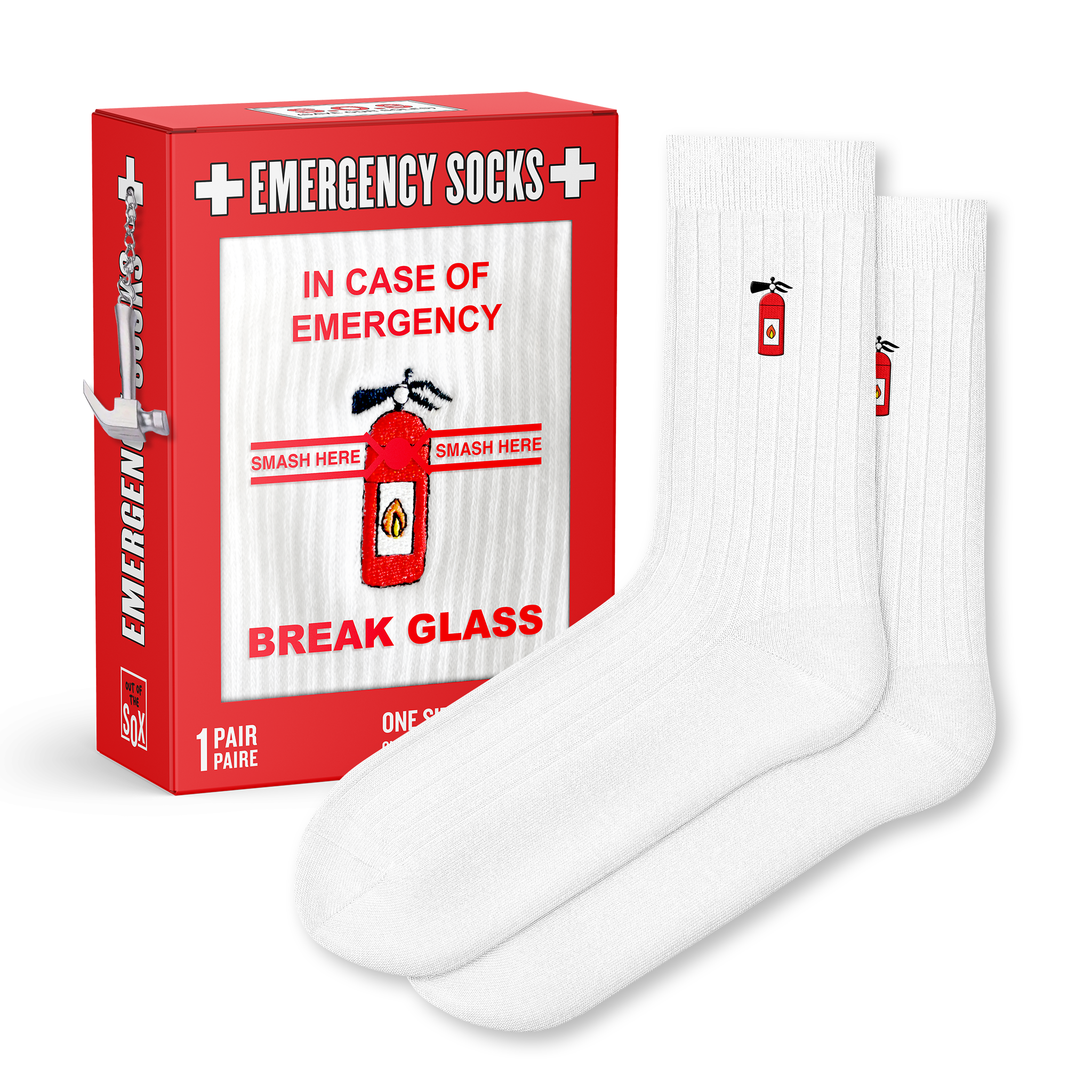 In Case Of Emergency Socks
