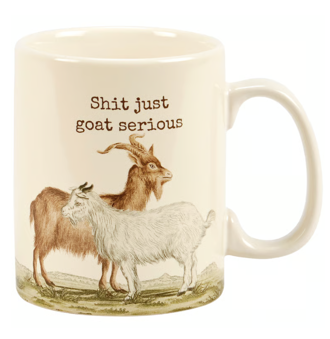 Just Goat Serious Mug