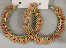 Eve Beaded Hoops