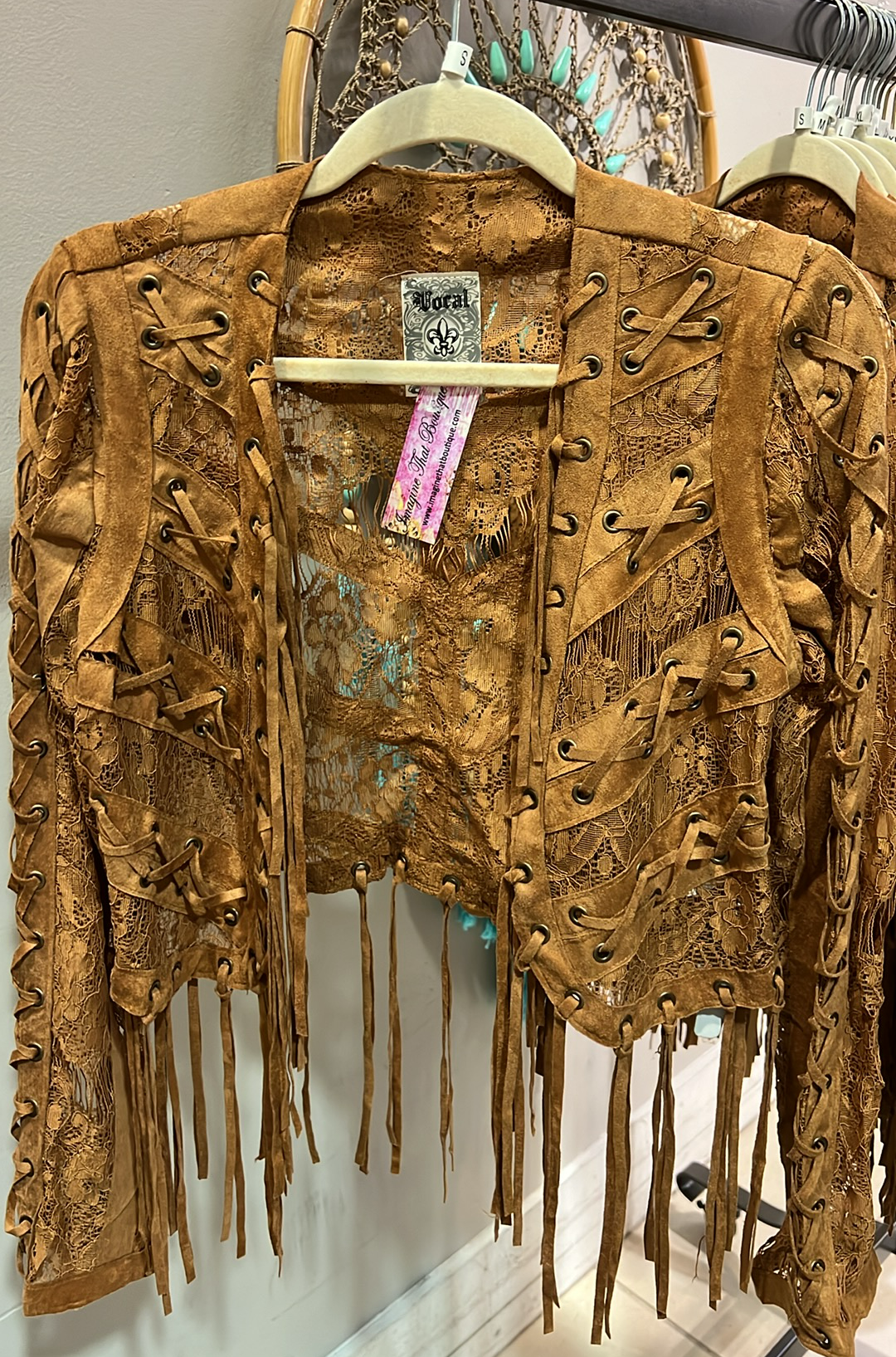 Western Suede Fringe Jacket