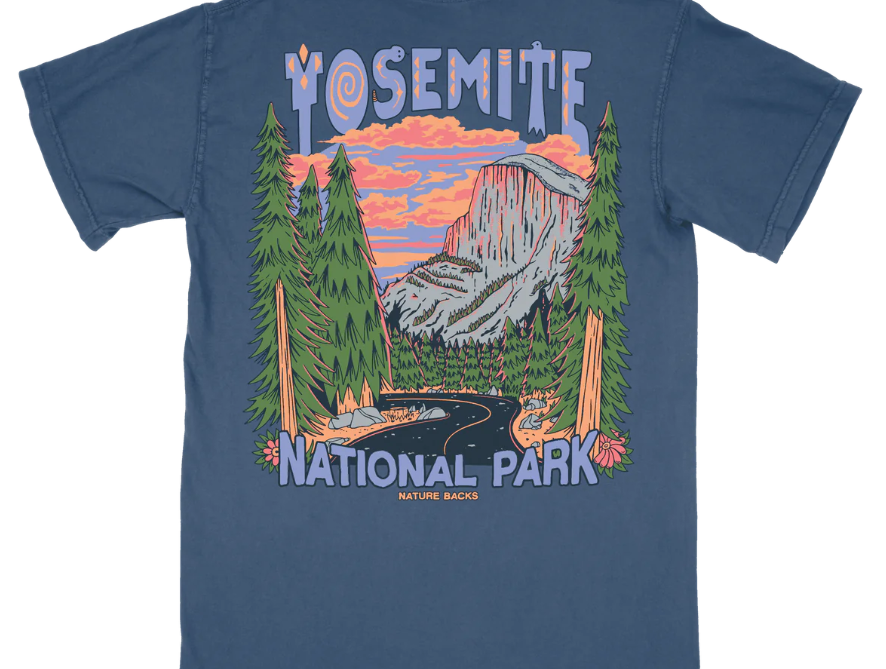 Yosemite Deep Blue Tee