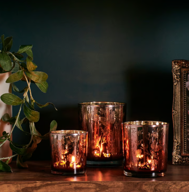 Butterfly Candle Holder Set