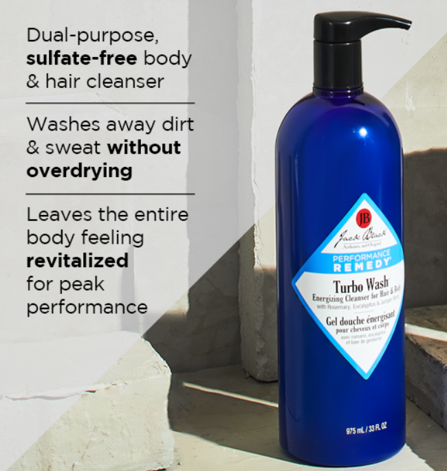 Turbo Wash Energizing Cleanser for Hair & Body 33oz