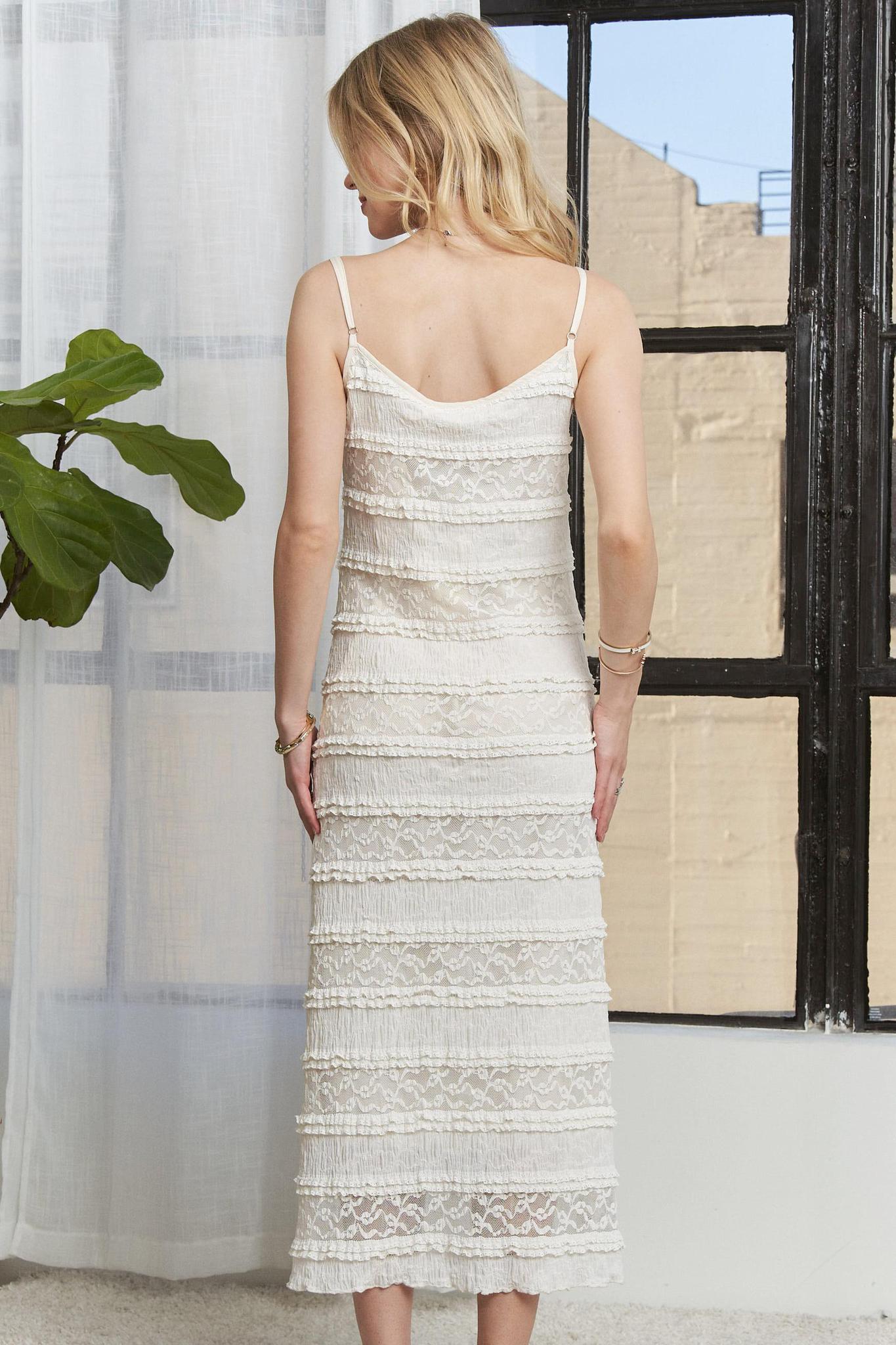 Sleeveless Crochet Dress