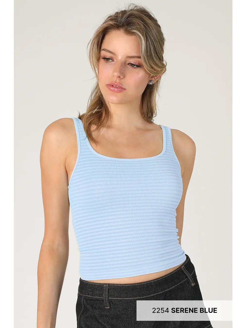Striped Tank Top O/S