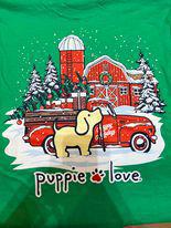 Home For The Holidays Pup Tee