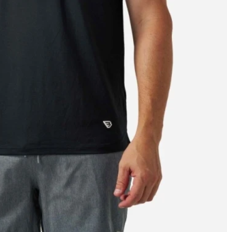 Burlebo - Go To Tee - Flying B Logo - Black & Classic Deer Camo