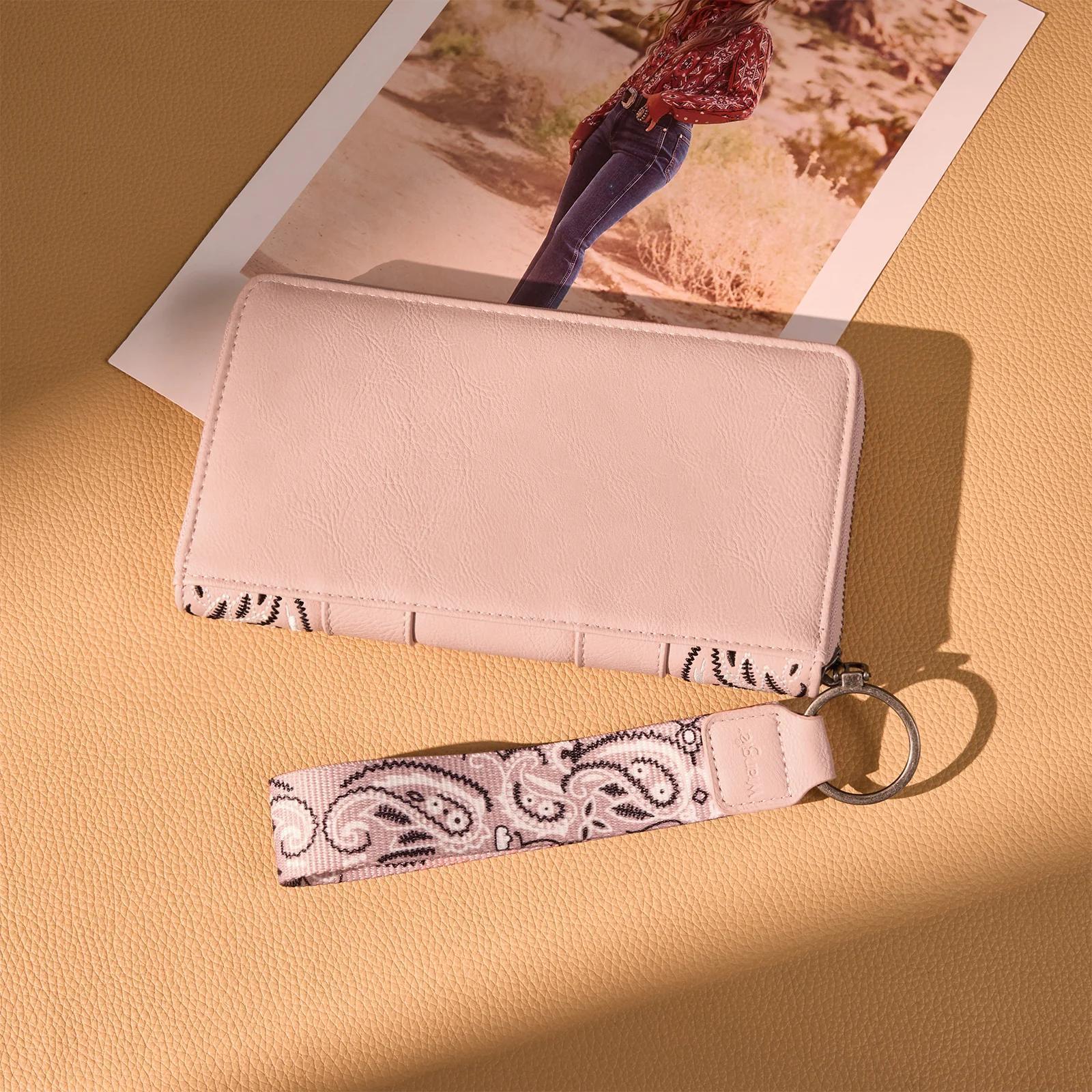 Wrangler Bandana Paisley Print Wallet