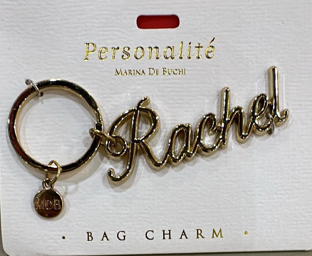 Rachel Bag Charm Keyring