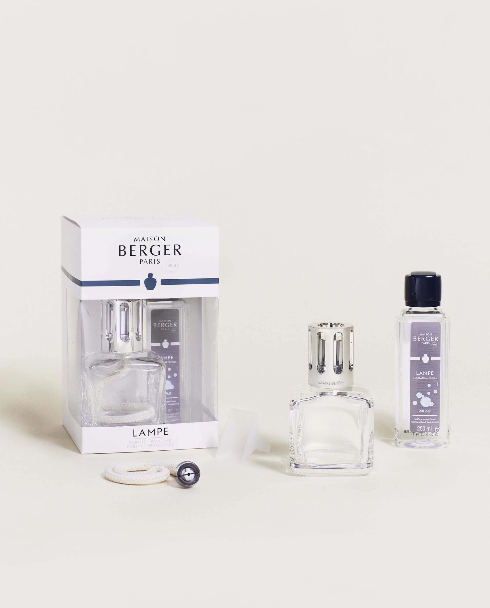Glaçon Clear Lamp Gift Set with Air Pur So Neutral