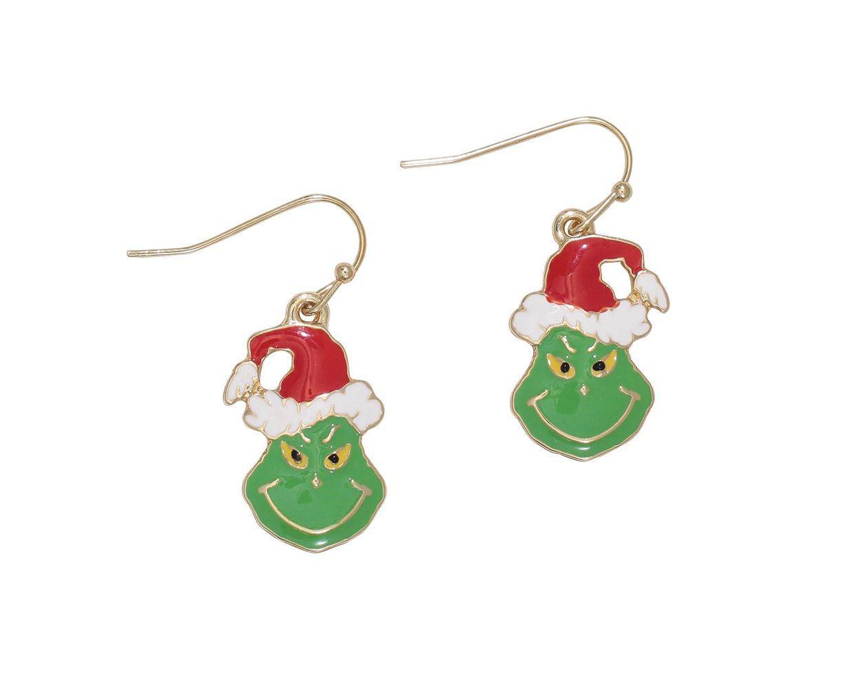 Christmas Grinch Earrings