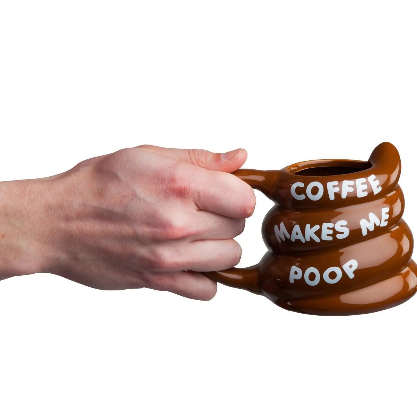 The Coffee Makes Me Poop Mug