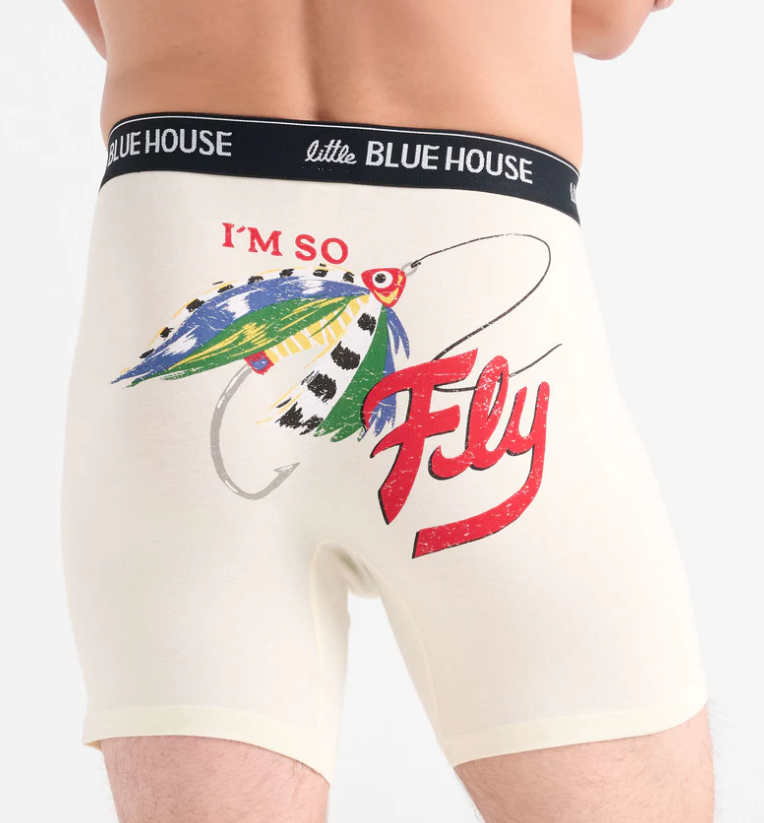 Little Blue House I'm So Fly Men's Boxer Briefs