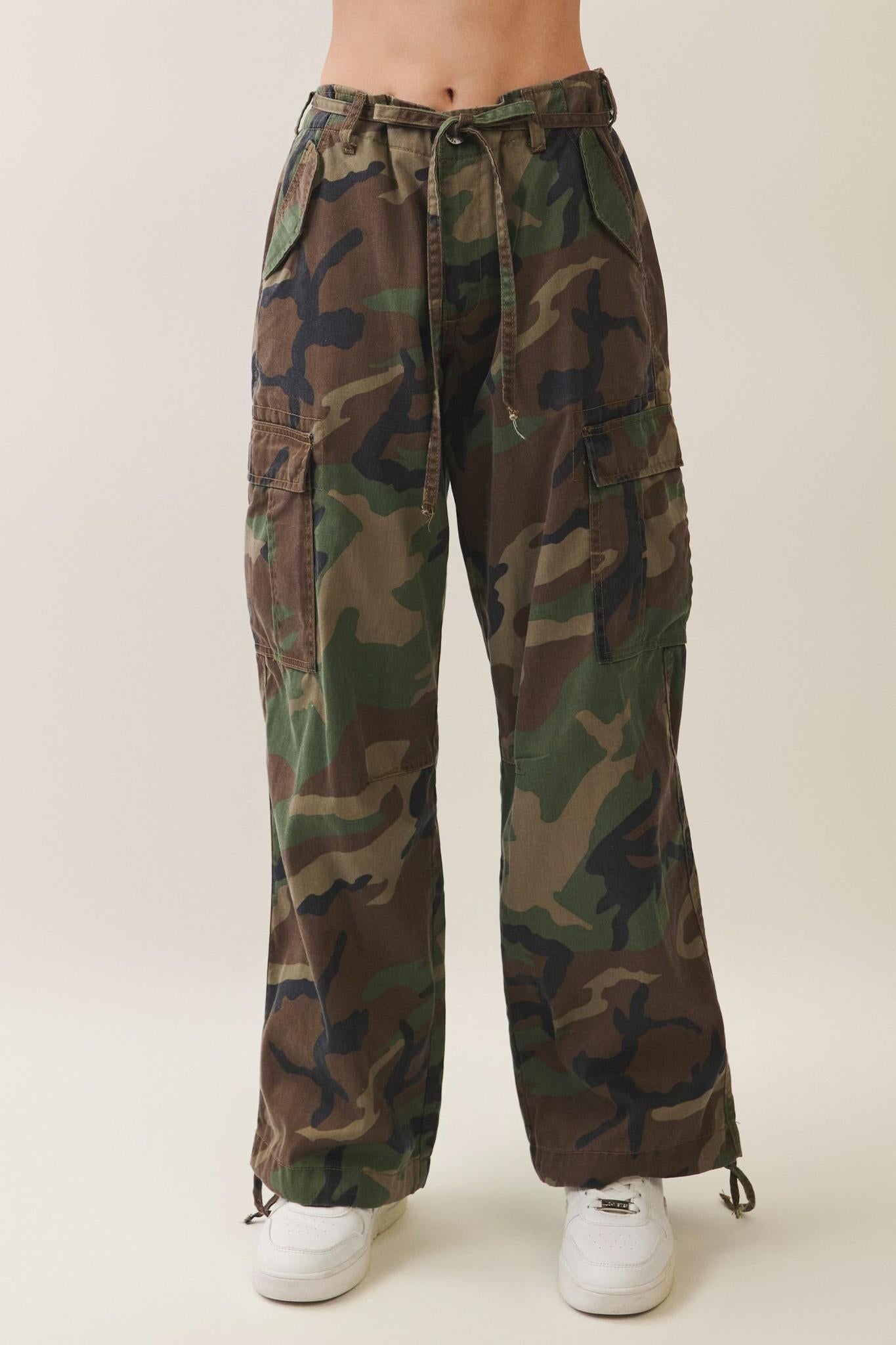 Trailblazer Wide Leg Camo Cargo Pants