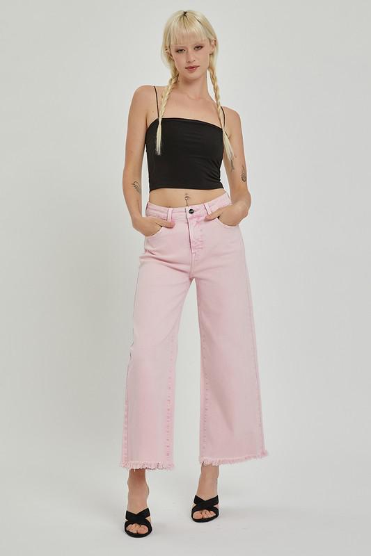 Light Pink Crop Jeans