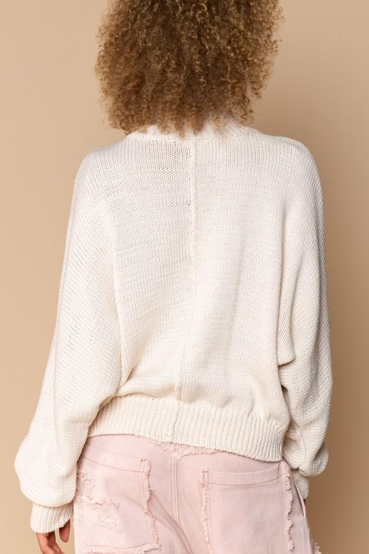 Pearl Button Sweater